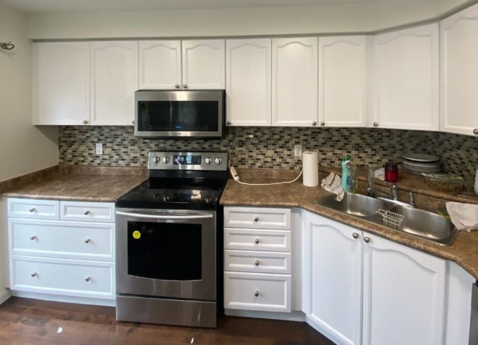 Kitchen Cabinet Painting in Milton