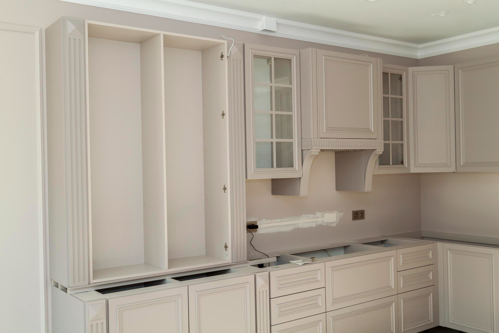 Kitchen cabinet painting in Oakville